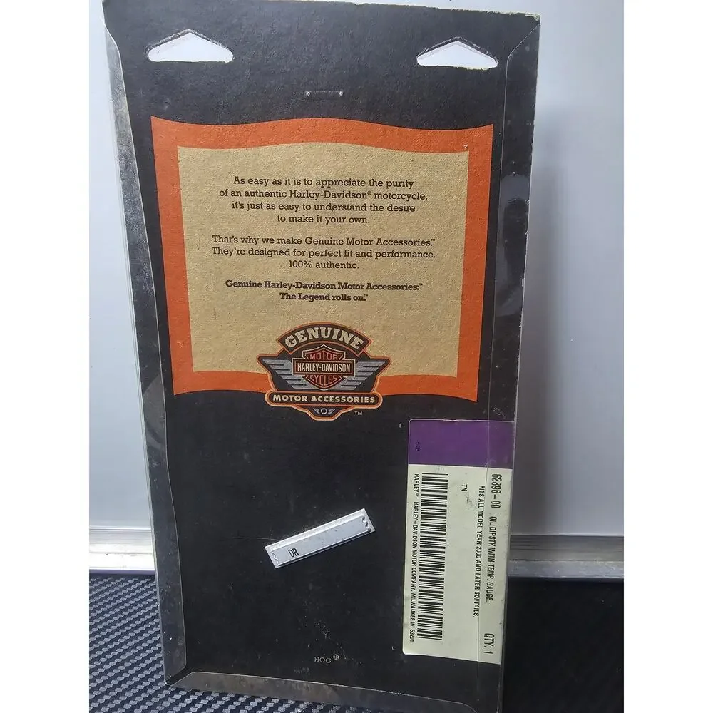 NEW Harley Davidson 62896-00 Oil Dipstick With Temp Gauge Softail